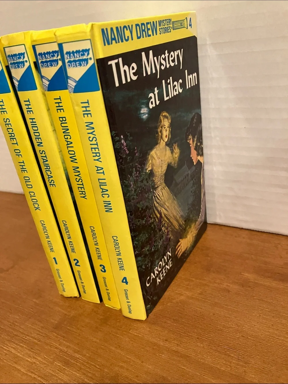 Nancy Drew Yellow Hardcover Mystery Collection - Set of 7